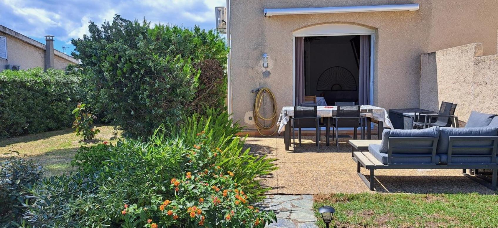 Mini Villa Jardin 50 M Plage Borgo  Luaran gambar